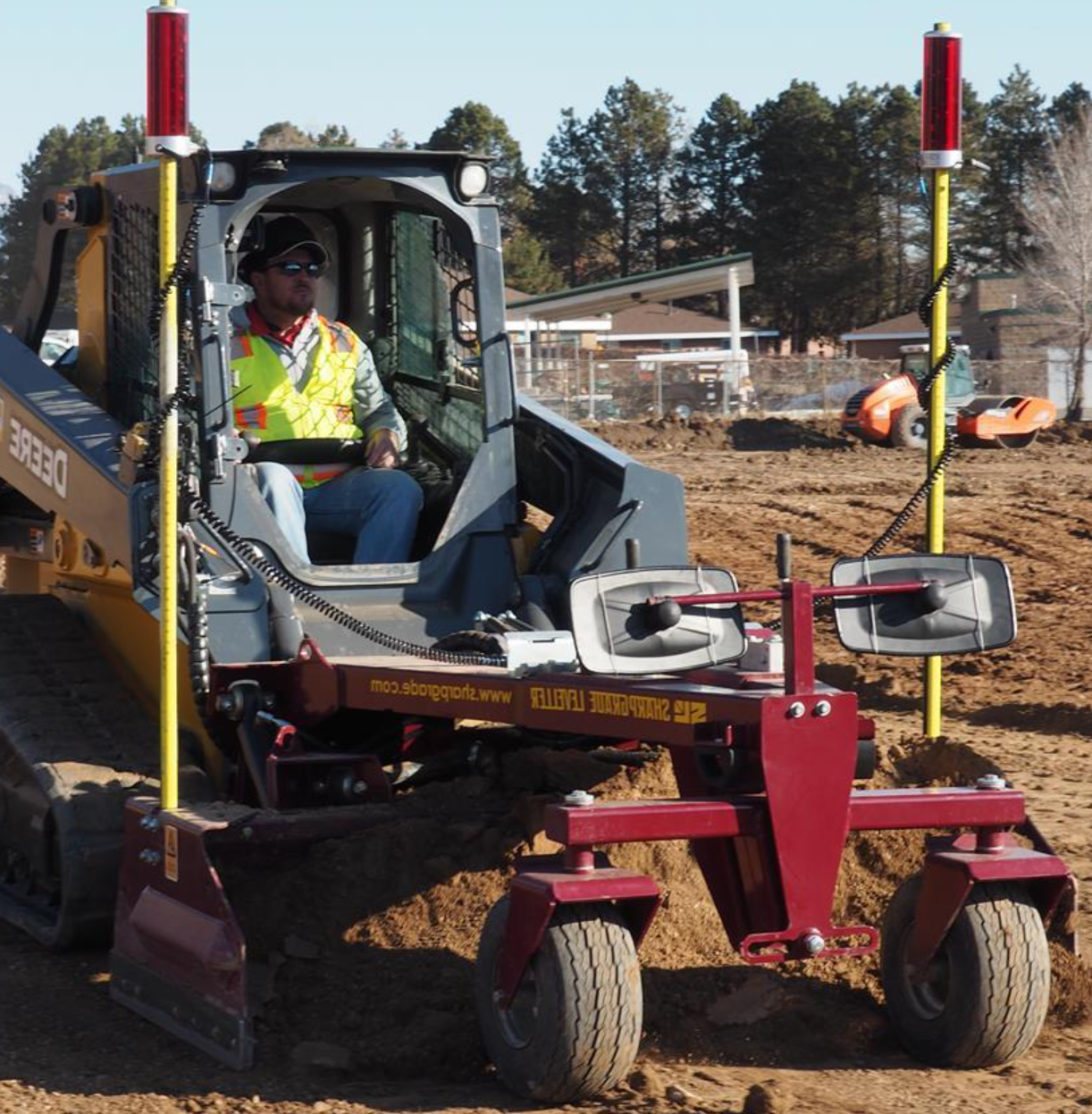 87" Skidsteer Box Blade